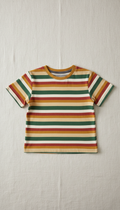 Chemise enfant coton rayé