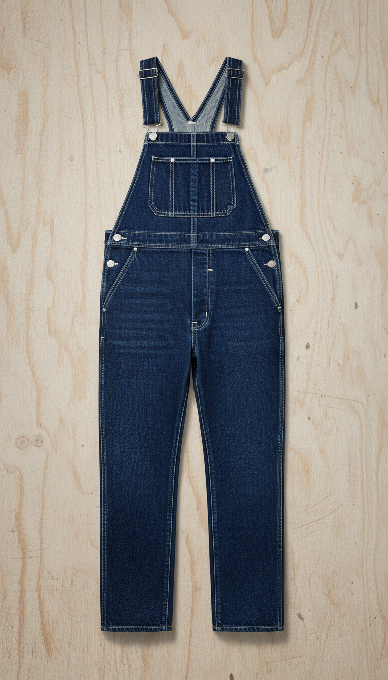 Salopette en denim classique